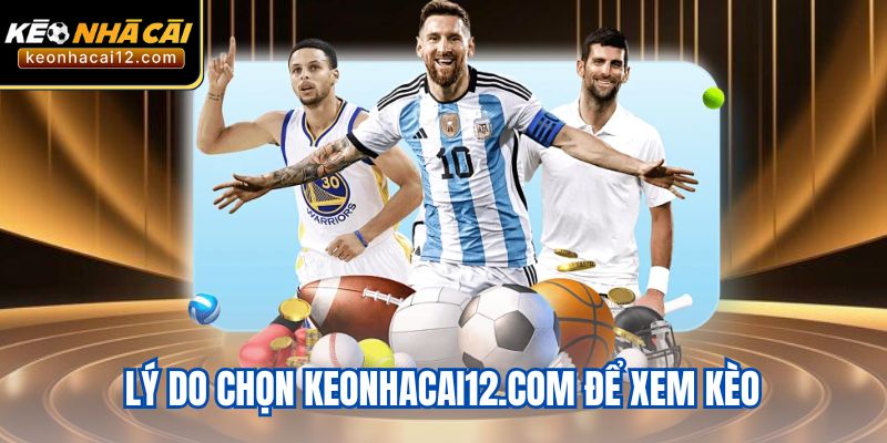 Lý do chọn keonhacai12.com để xem kèo